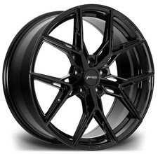 Black Audi A4 A6 VW Scirocco x4 19" Velocity VF6 Alloy Wheels 8.5J Et35