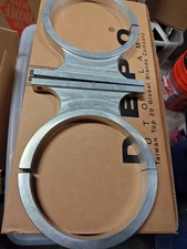 NOS 14130 7" Billet Aluminum 10 15 lbs Bottle Bracket Nitrous Oxide Systems