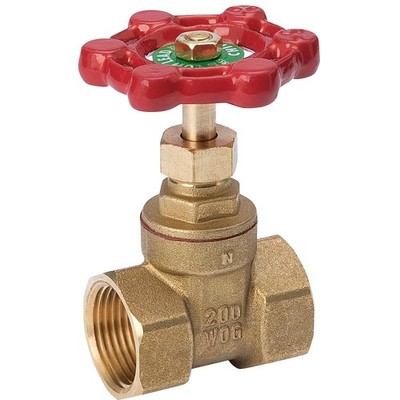 B & K ProLine Series 100-403NL Gate Valve, 1/2 in Connection, FPT, 200/125 psi P