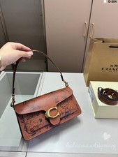 Coach Classic Snoopy Leather Cartoon Handbag/Shoulder/Crossbody Bag 26 13 6.5cm