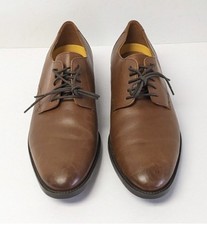 Cole Haan NWOT Men's Hawthorne Dress Shoes 10M Plain Toe Brown Leather MSRP 135