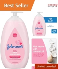 Nourishing Johnson's Baby Lotion for Delicate Skin - 27.1 Oz Coconut Oil Formula