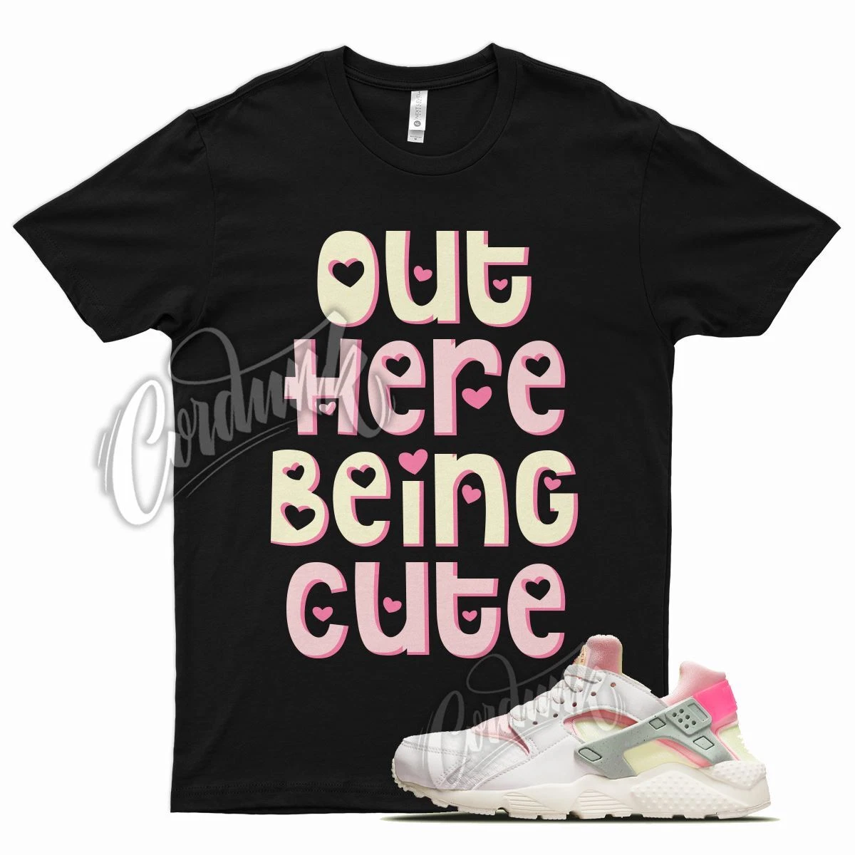 Custom hot sale rose huaraches