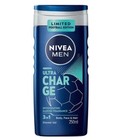 19,30€/L - 6er Pack NIVEA Duschgel Men 3in1 „Ultra Charge“ - 250ml