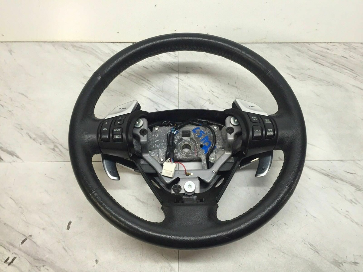 04 05 06 07 08 RX8 RX-8 Black Leather Steering Wheel w/ Shift