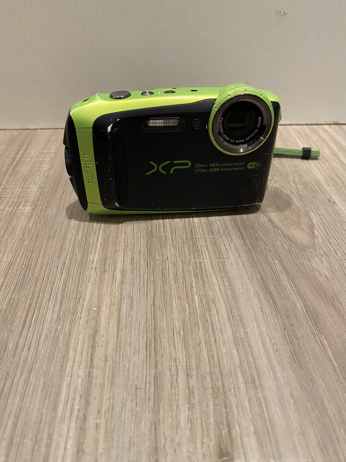 vaas Luchten Inleg Fujifilm FinePix XP120 Waterproof Digital Camera 16 Megapixels Lime Green  Works | eBay