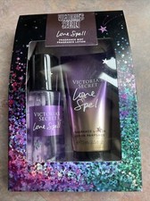 Victoria's Secret Love Spell 2 Piece Gift Set Fragrance Mist  Lotion 2.5 Oz