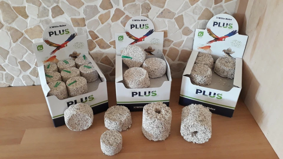 Witte Molen Mineralblock Mineralstein Pickstein Gritstein Ergänzungsfutter Vogel - Bild 2 von 4