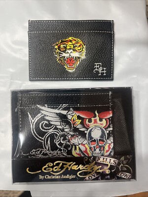 Ed Hardy Card Holder Wallet Set Of 2
