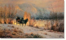 ** "TIMES REMEMBERED" ** LIMITED EDITION PRINT BY G. HARVEY ***