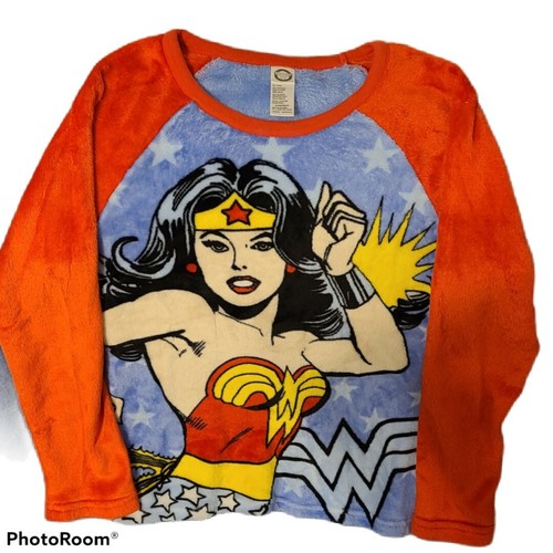Wonder Woman Fleece Sleep Shirt Size 