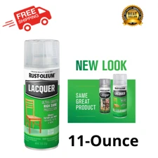 Rust-Oleum 1906830 Lacquer Spray, 11-Ounce, Gloss Clear