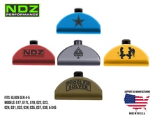 for Glock 17 19 Gen 4-5 Grip Frame Slug Plug Aluminum Black Engraved Popular