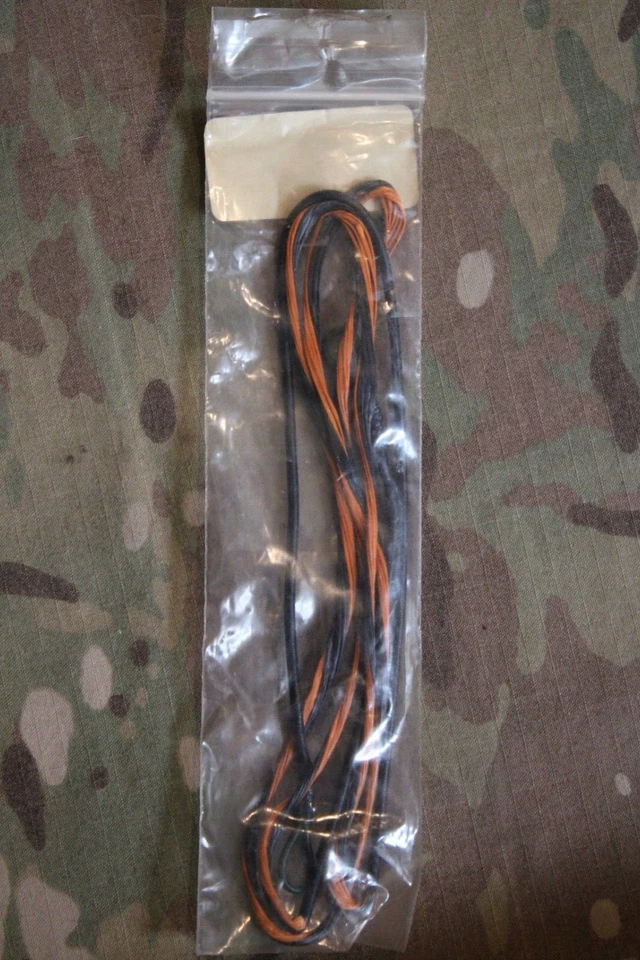 Cuerda de repuesto FUSE tiro con arco 49,25" - FCBC - 49 1/4 naranja/negro Foto 4 de 4