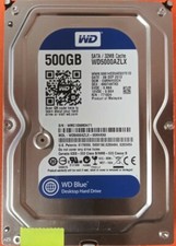 Hard Drive SATA Desktop 3.5" WD5000AZLX-00K4KA0 500GB DCM: EARNHV2CH