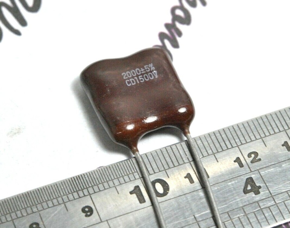 PC / Hv / S / WF 2.2nf 1kv LCR COMPONENTS Condensatore, 2.2Nf 1Kv - Foto 6