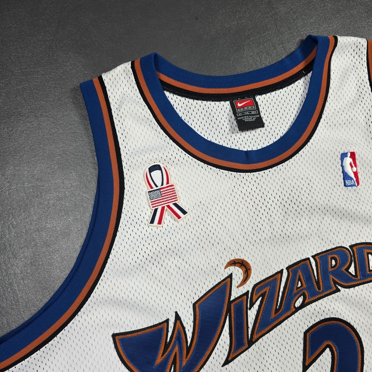 100% Authentic Michael Jordan Vintage Nike Wizards Jersey Size 52