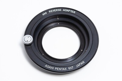 Asahi Pentax Genuine Reverse Adapter 49mm for 6x7 67 | eBay