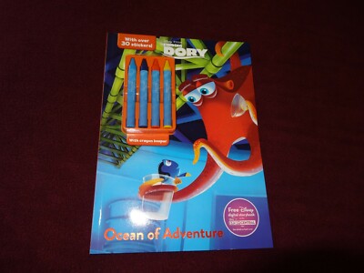  Finding Dory Coloring Activity Storybook Preschool Kindergarten Educational