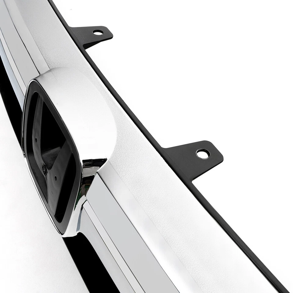 Fit For Honda CRV CR-V 2007-2009 Upper + Lower Grill Chrome Front Bumper Grill - Изображение 4 из 4