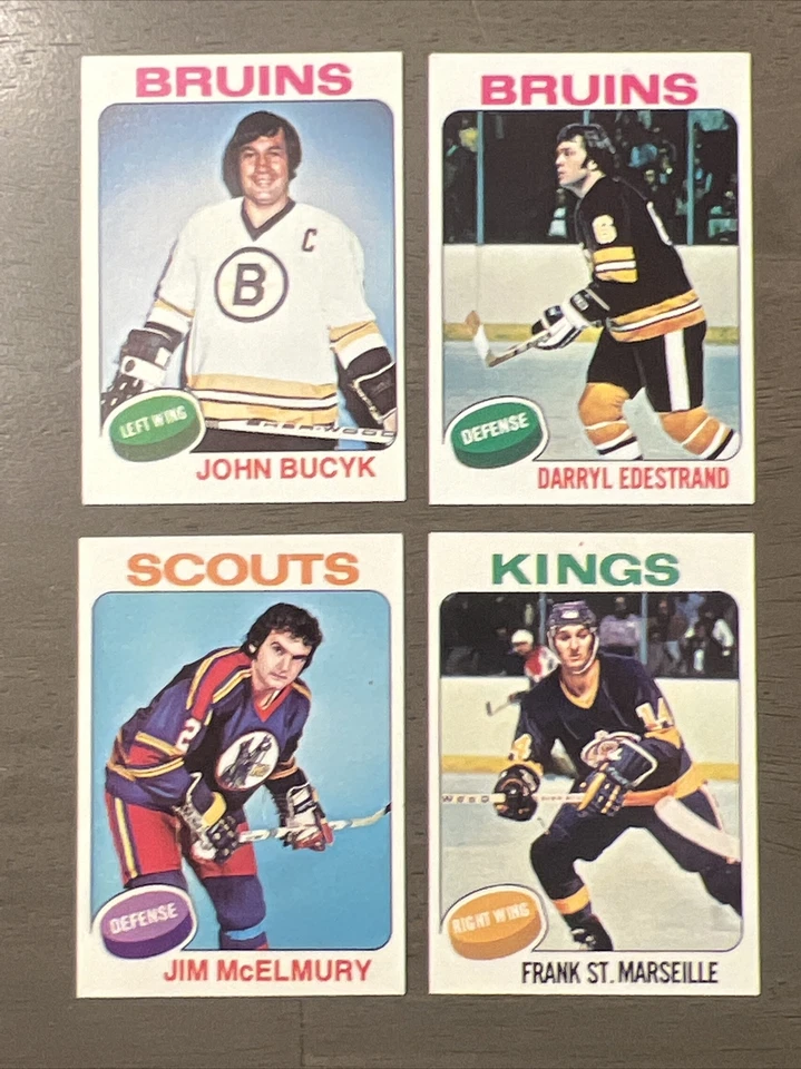 1975-76 TOPPS HOCKEY #1-330 EXNM/NM COMPLETE YOUR SET FREE SHIPPING - Image 3 of 4