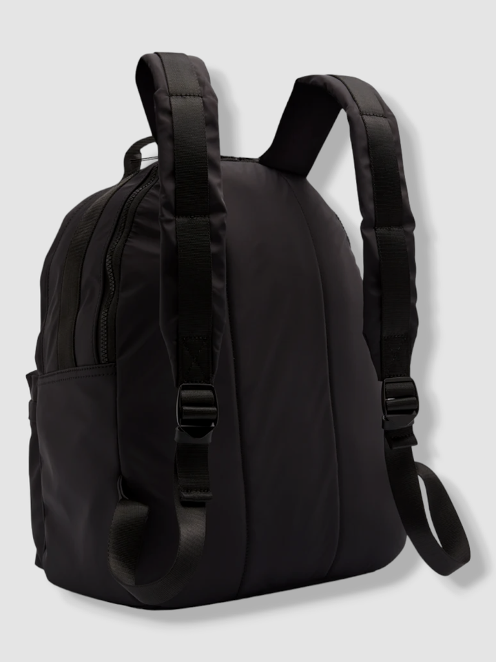 Versace Jeans Couture Men's Black Print Logo Nylon Travel Bookbag Bag