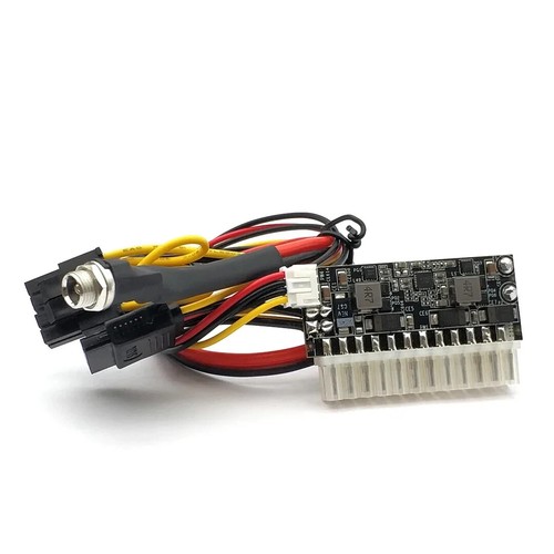 Haute Puissance 300W 12V DC5.5 2.5MM Mâle Entrée Dc-Atx Pic PSU Pico ATX Switch - 第 4/7 張圖片