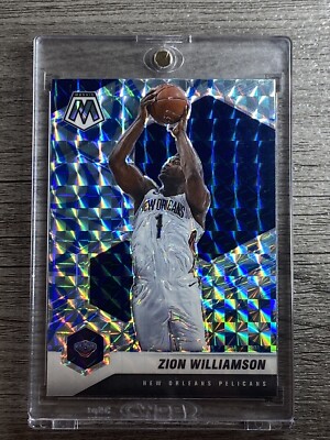 Zion Williamson RARE BLUE REFRACTOR PRIZM INVESTMENT CARD SSP MOSAIC MVP MINT | eBay Zion Williamson RARE BLUE REFRACTOR PRIZM INVESTMENT CARD SSP MOSAIC MVP MINT | eBay