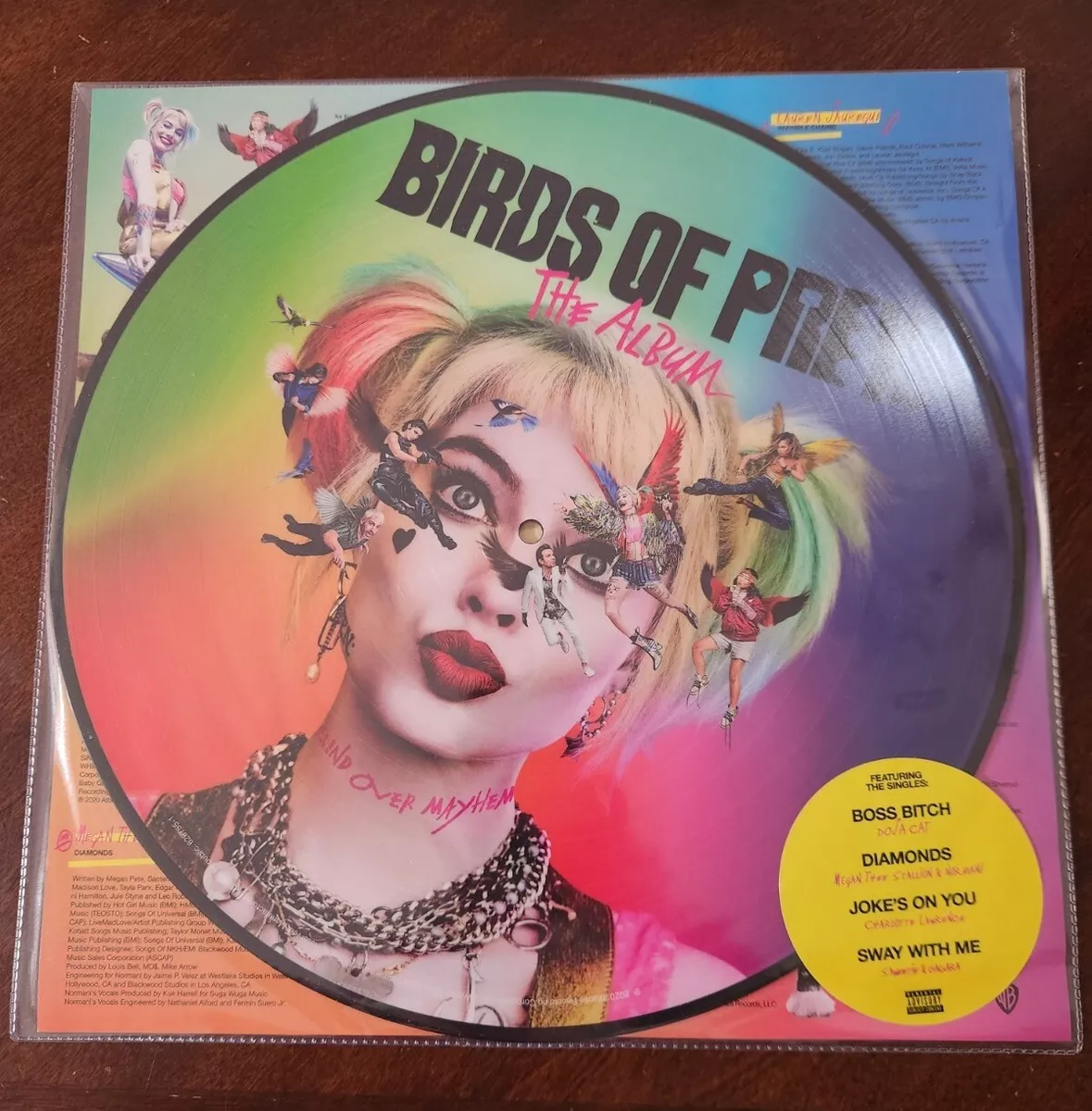 birds of prey soundtrack (vinyl unboxing) 