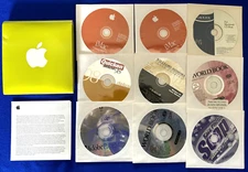 9-1999 Apple iMac Install & Restore Software-World Book+Quicken+Abode+Soap CDs