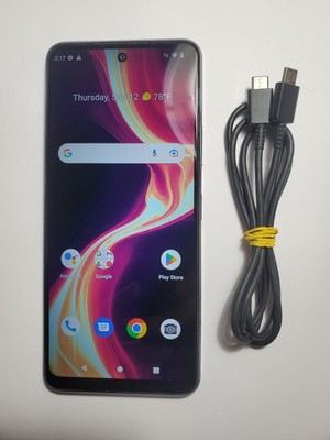 Platinum Silver Boost Mobile Prepaid Celero 5G Plus 2024 Celero3 