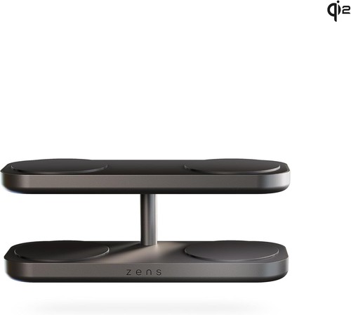 Zens Quattro Wireless Charger Pro 4, Adattatore Wireless MagSafe e Qi2 da 15 W p - Foto 3 di 6