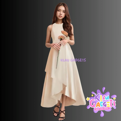 PARTY DRESSES TEEN GIRL Sleeveless Long Dress Wedding Bridesmaid PROM Gown  DANCE | eBay UK