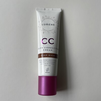 Lumene CC Farbkorrigierende Creme Tiefenreich LSF 20