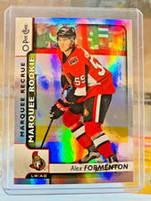 2017-18 O-PEE-CHEE HOCKEY OPC FOIL ROOKIE SP #647 ALEX FORMENTON SENATORS