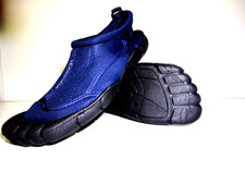 x Meer Strand Aquaschuhe, Badeschuhe, Größe 42, Strandschuhe, schwarz-blau,