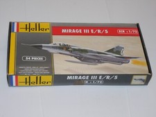 MAQUETTE - MIRAGE III E/R/5 - HELLER - 1/72 - AVION