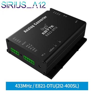 RS485 1W 433MHz 4Channel Analog ModBus RTU E821-DTU(2I2-400SL) Radar Transmitter