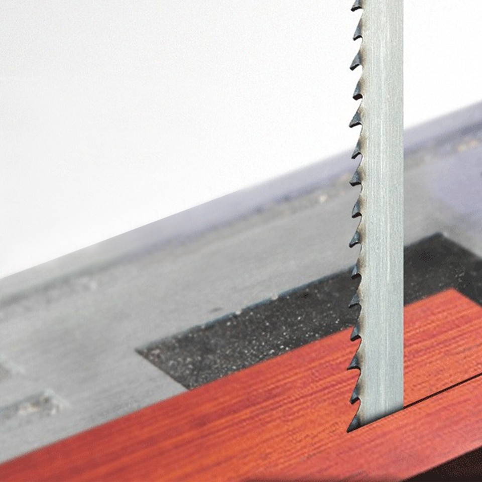 Band Saw Blade 116 Inch x 3/4 Inch x 3 TPI for Woodworking Plastic Mild