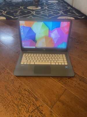 HP Stream 14'' (32 GB HDD, Intel Celeron N400, 1.1 GHz, 4 GB RAM) Laptop -...