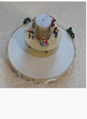 MR. CHRISTMAS HOLIDAY IN MOTION PINE LODGE VINTAGE MUSIC & MOTION FIGURES "USED" - Picture 8 of 12