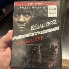 The Equalizer 1 2 DVD Digital, 2019, 2-Disc Set Movie Collection