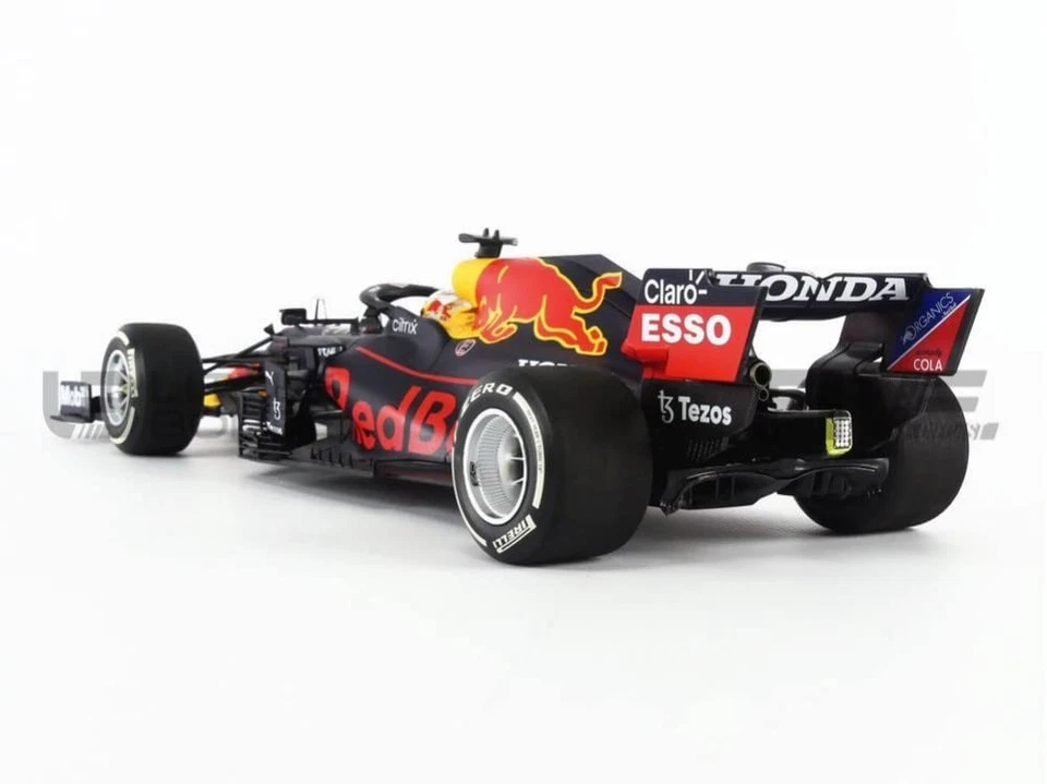 ☆ Minichamps 1/18 Red Bull Racing Honda RB16B 2021 F1 Abu Dhabi GP Wi scala 1/18 - Immagine 4 di 4