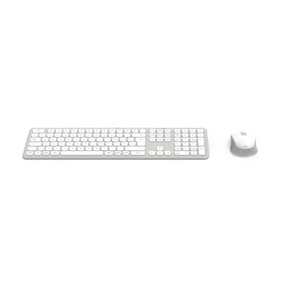 Hama Funk-Tastatur-Maus-Set USB PC QWERTZ DE kabellos Bluetooth 10m wireless WS - Bild 1 von 4