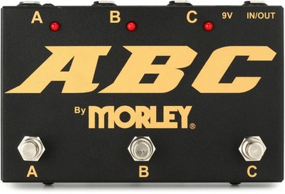 Morley Gold Series ABC 3-button Switcher/Combiner Pedal