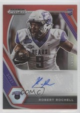 2021 Panini Prizm Draft Picks Red 3/199 Robert Rochell #DPA-RRO Auto 12li
