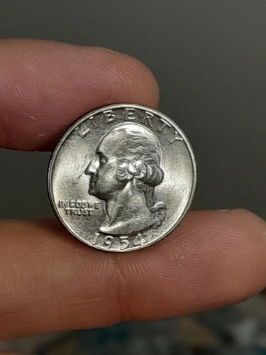 1954- P Washington Quarter BU #1