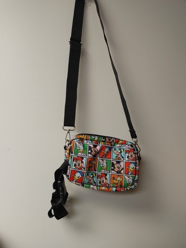 2024 Disney Parks Mickey And Friends Canvas Convertible Crossbody - Picture 7 of 7