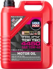 Pack of 3 LIQUI MOLY 22038 Top Tec Truck 4450 15W-40; 5 Liter