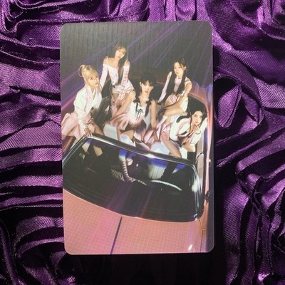 LE SSERAFIM Black Night Celeb K-pop Girl Photo Card Group Hotties Pink Babes